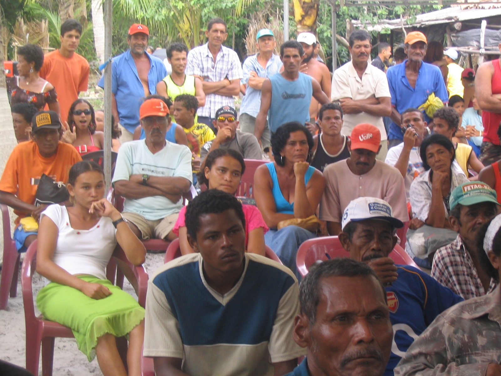 Segunda Audiência Pública para Criação da Reserva Extrativista de Canavieiras (RESEX Canavieiras), realizada em Barra Velha, em 4 de dezembro de 2005.