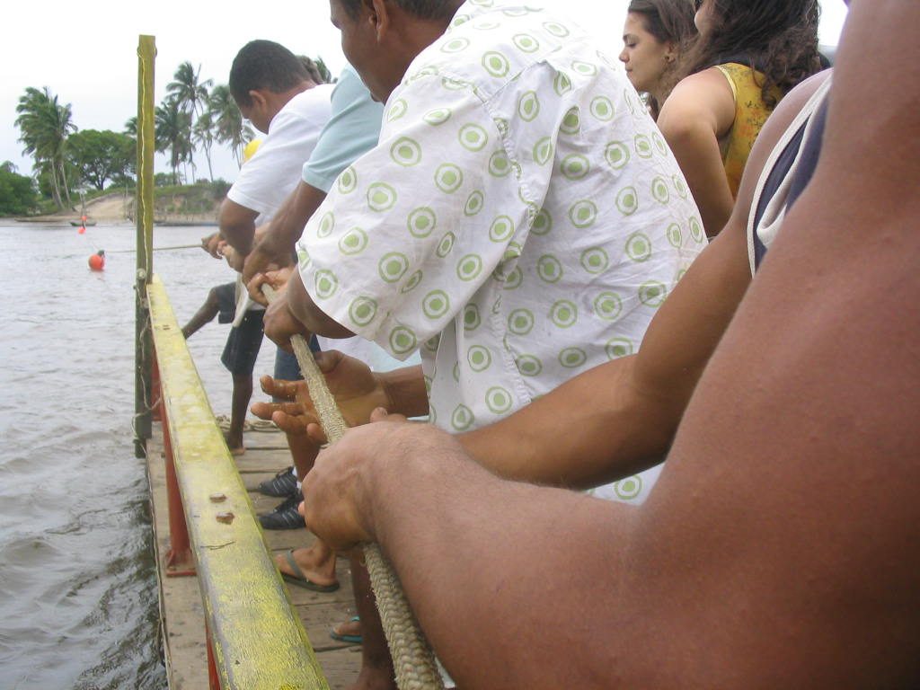 Segunda Audiência Pública para Criação da Reserva Extrativista de Canavieiras (RESEX Canavieiras), realizada em Barra Velha, em 4 de dezembro de 2005.