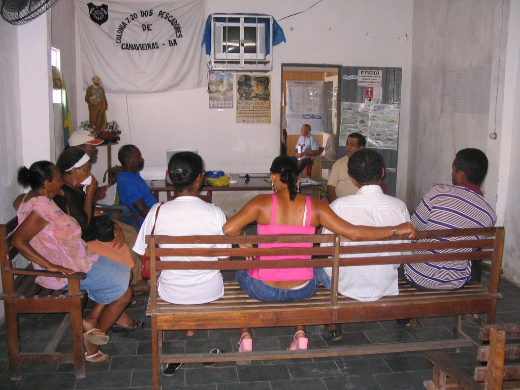 2007 - Reuniões marcaram a formação do Conselho Deliberativo da RESEX Canavieiras