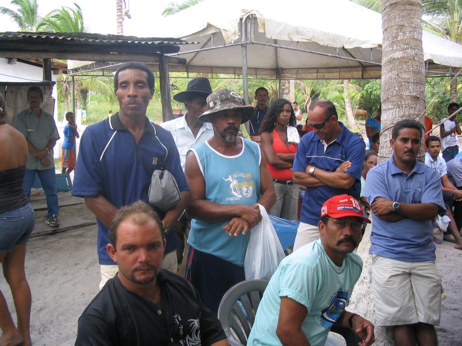 Segunda Audiência Pública para Criação da Reserva Extrativista de Canavieiras (RESEX Canavieiras), realizada em Barra Velha, em 4 de dezembro de 2005.