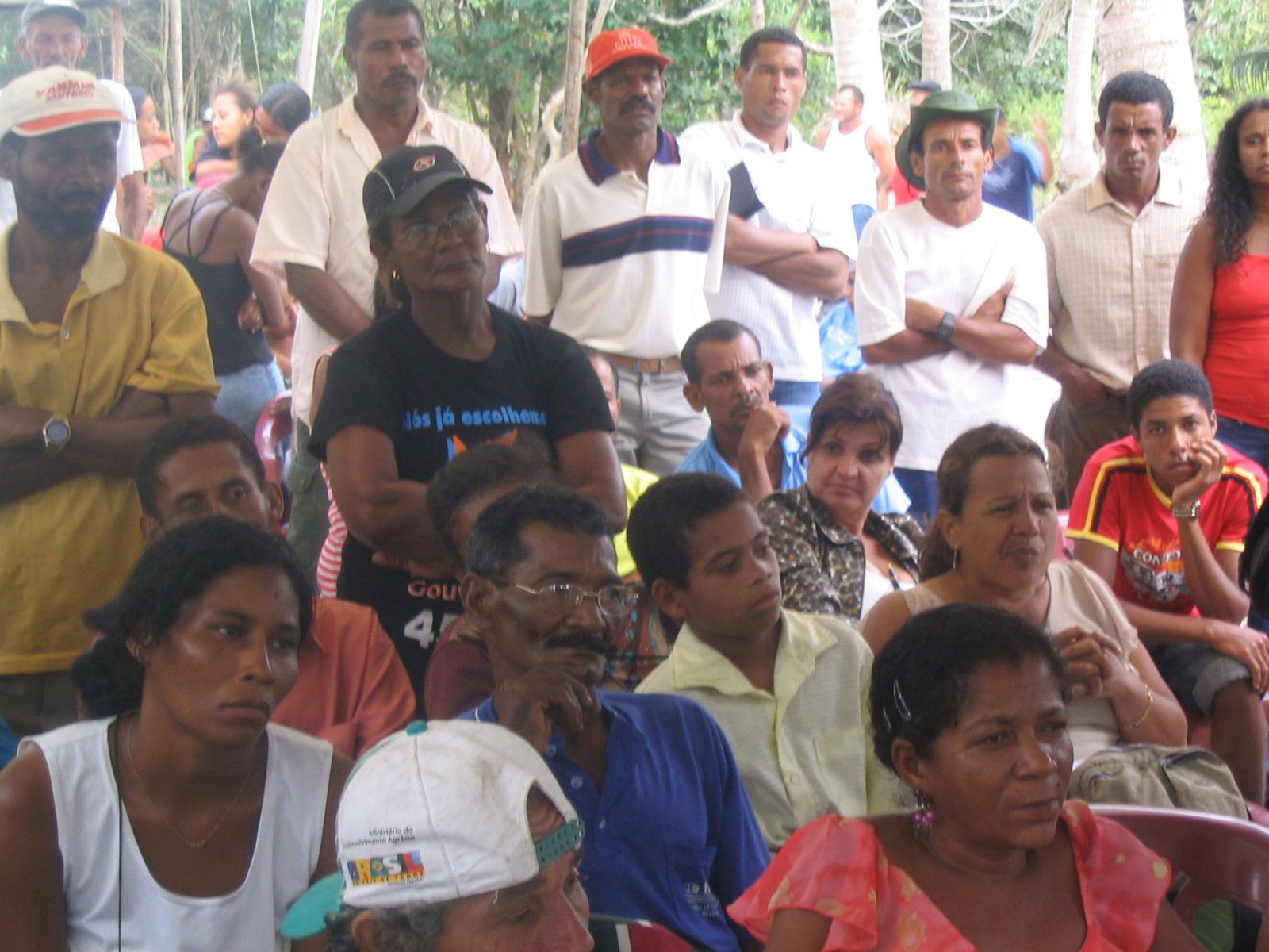 Segunda Audiência Pública para Criação da Reserva Extrativista de Canavieiras (RESEX Canavieiras), realizada em Barra Velha, em 4 de dezembro de 2005.