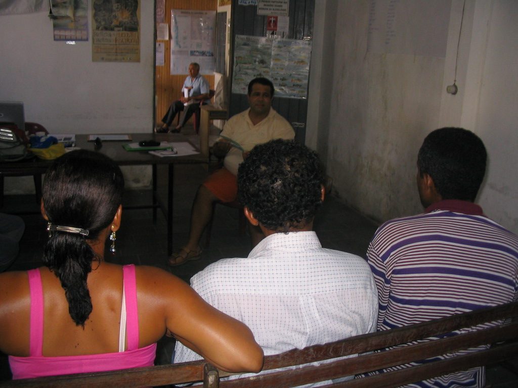 2007 - Reuniões marcaram a formação do Conselho Deliberativo da RESEX Canavieiras
