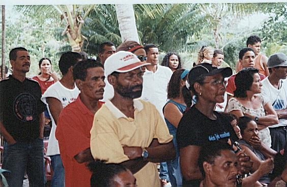 Segunda Audiência Pública para Criação da Reserva Extrativista de Canavieiras (RESEX Canavieiras), realizada em Barra Velha, em 4 de dezembro de 2005.