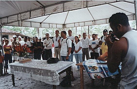 Segunda Audiência Pública para Criação da Reserva Extrativista de Canavieiras (RESEX Canavieiras), realizada em Barra Velha, em 4 de dezembro de 2005.
