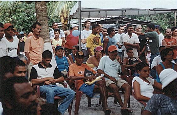 Segunda Audiência Pública para Criação da Reserva Extrativista de Canavieiras (RESEX Canavieiras), realizada em Barra Velha, em 4 de dezembro de 2005.