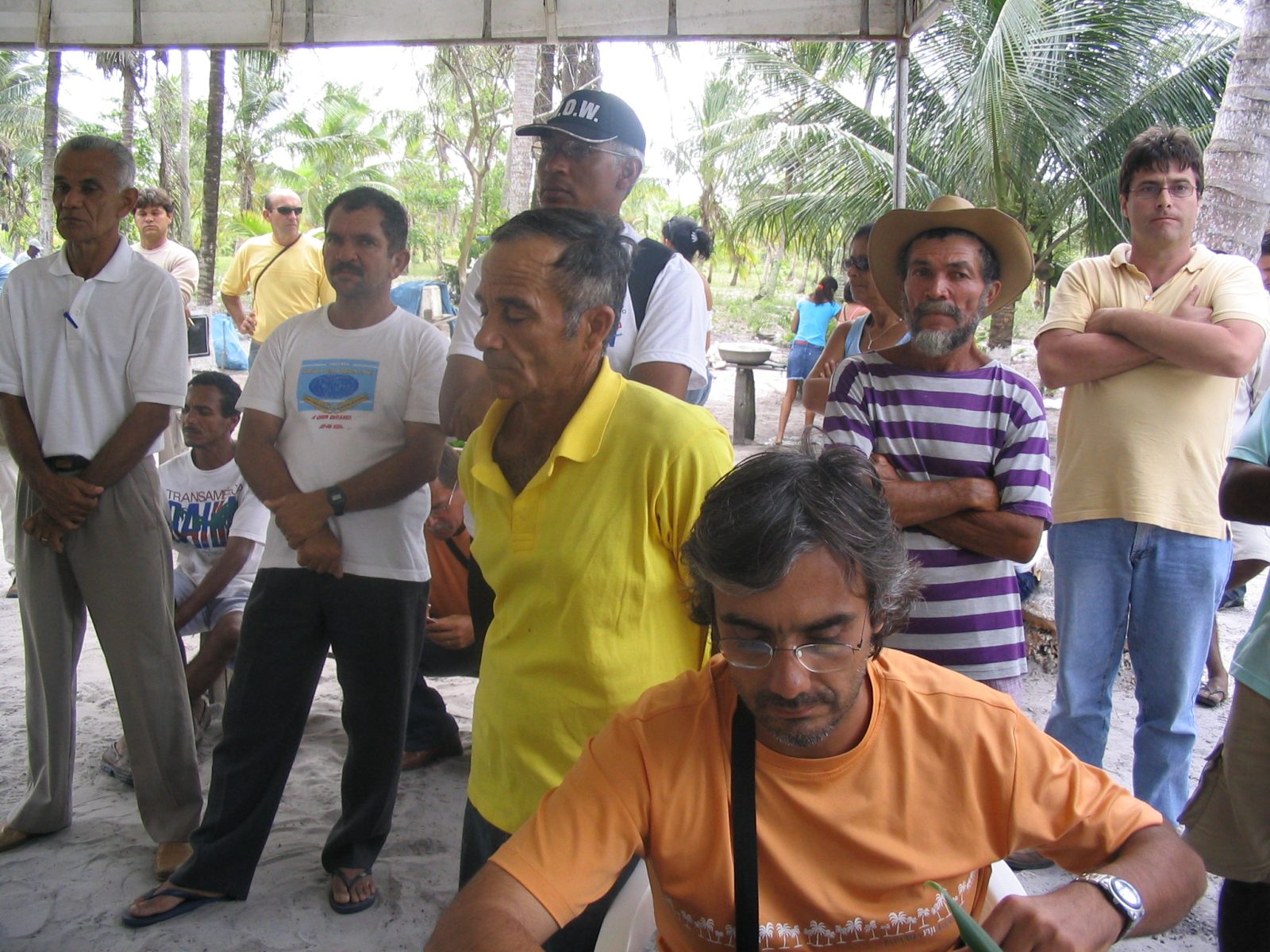 Segunda Audiência Pública para Criação da Reserva Extrativista de Canavieiras (RESEX Canavieiras), realizada em Barra Velha, em 4 de dezembro de 2005.