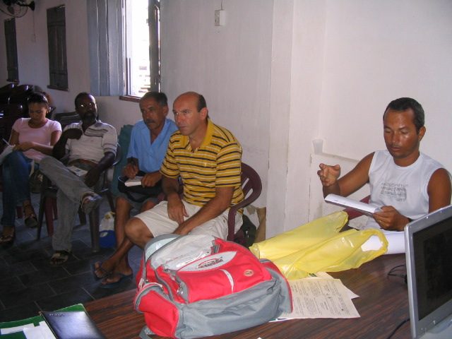 2007 - Reuniões marcaram a formação do Conselho Deliberativo da RESEX Canavieiras