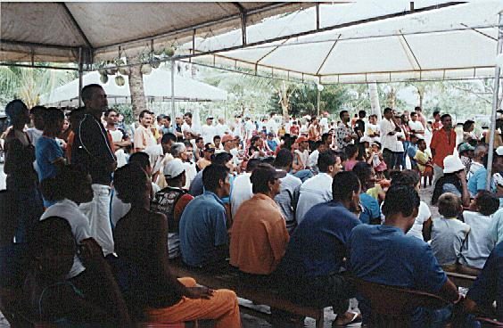 Segunda Audiência Pública para Criação da Reserva Extrativista de Canavieiras (RESEX Canavieiras), realizada em Barra Velha, em 4 de dezembro de 2005.