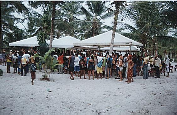 Segunda Audiência Pública para Criação da Reserva Extrativista de Canavieiras (RESEX Canavieiras), realizada em Barra Velha, em 4 de dezembro de 2005.