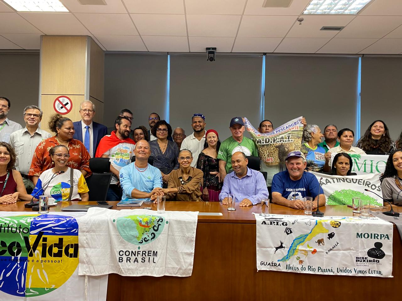 Carlinhos da Amex – CONFREM participa de reunião no Ministério do Meio Ambiente Sobre Pautas que tratam de Direitos das Comunidades Tradicionais