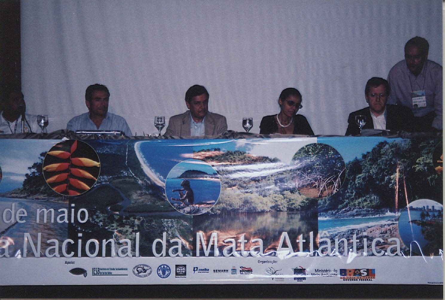 2006 - Encontro com a ministra Marina Silva fortaleceu a articulação pela criação da RESEX Canavieiras