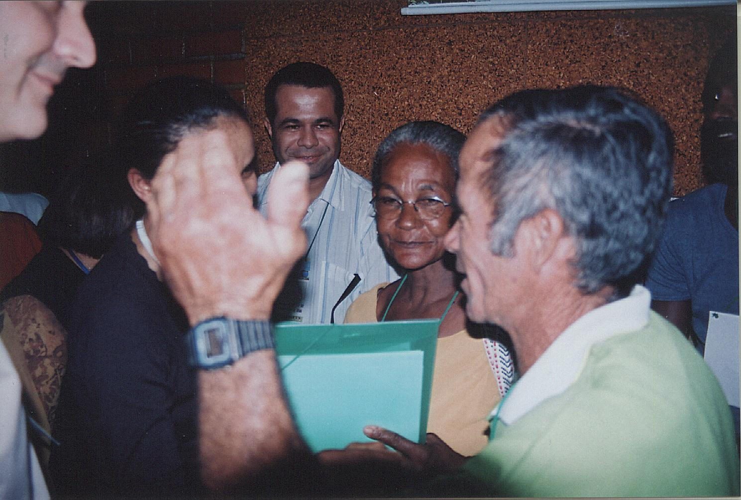 2006 - Encontro com a ministra Marina Silva fortaleceu a articulação pela criação da RESEX Canavieiras