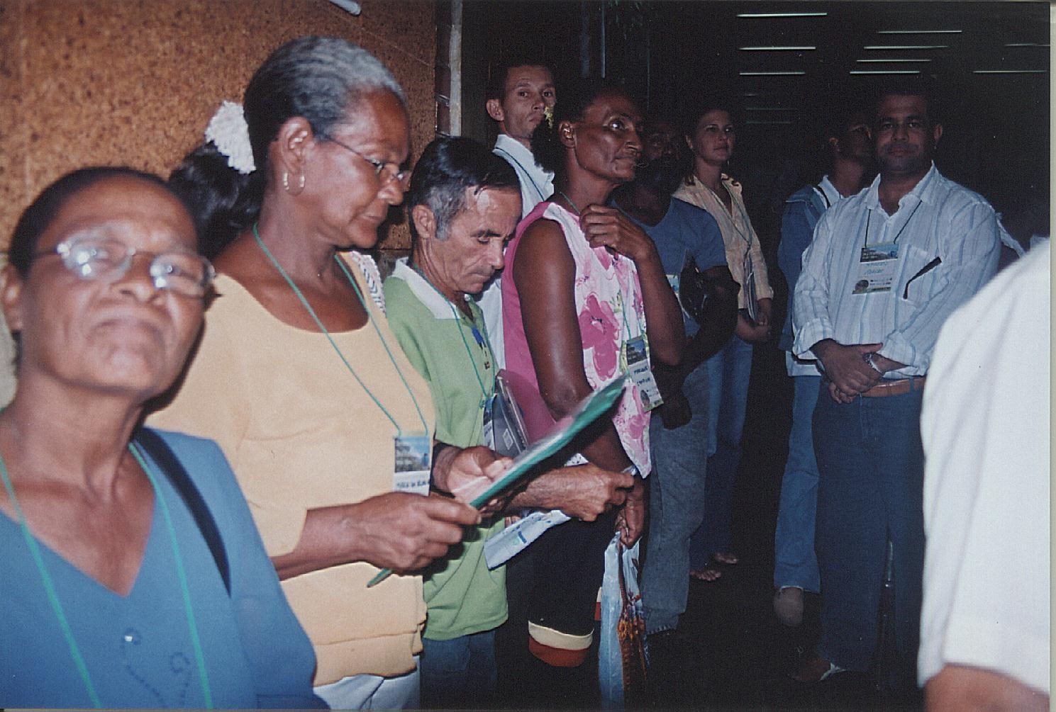 2006 - Encontro com a ministra Marina Silva fortaleceu a articulação pela criação da RESEX Canavieiras