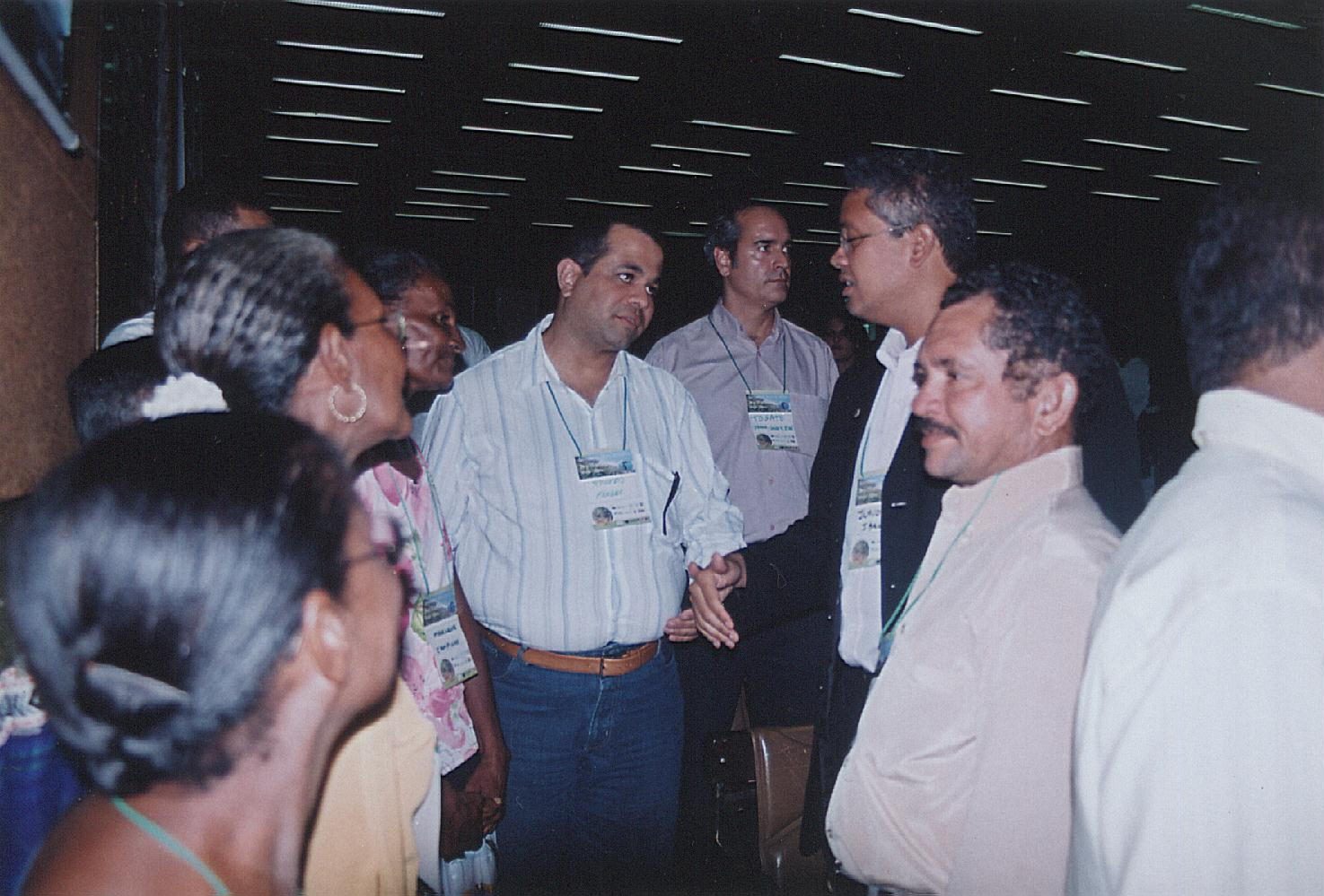 2006 - Encontro com a ministra Marina Silva fortaleceu a articulação pela criação da RESEX Canavieiras